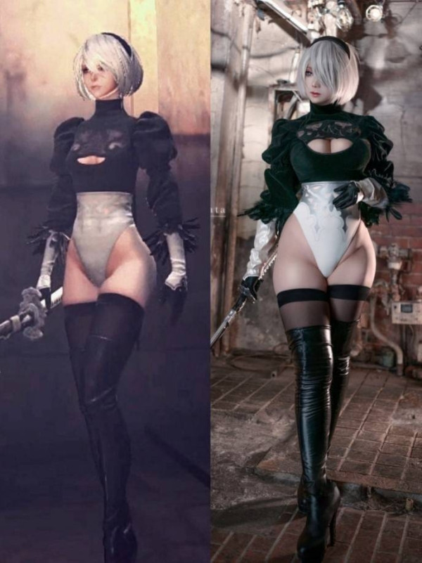 真人版2B現身？日本Coser神還原《尼爾》人氣角色