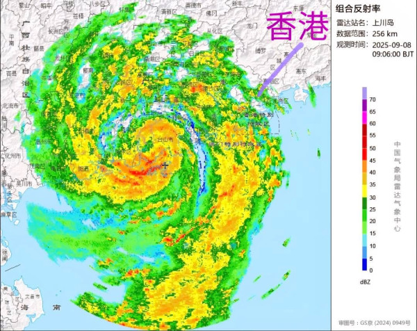 8號風球｜香港處於外圍雨帶內 林超英：2個地區風力仍達八級