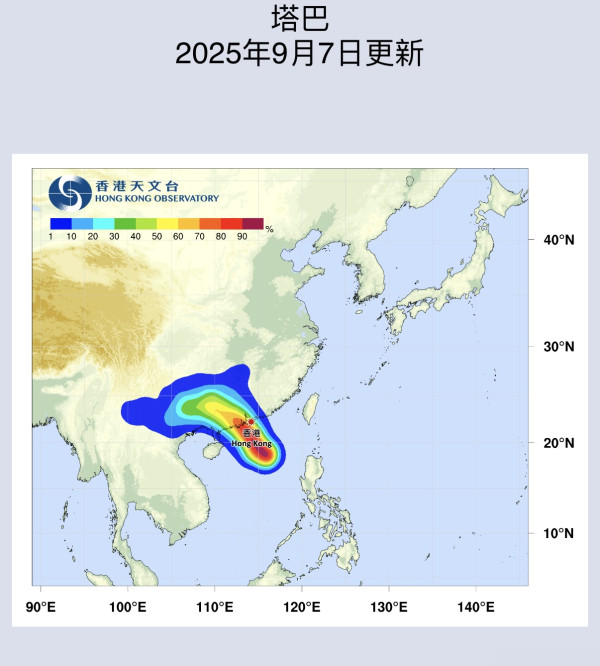 8號風球｜香港處於外圍雨帶內 林超英：2個地區風力仍達八級