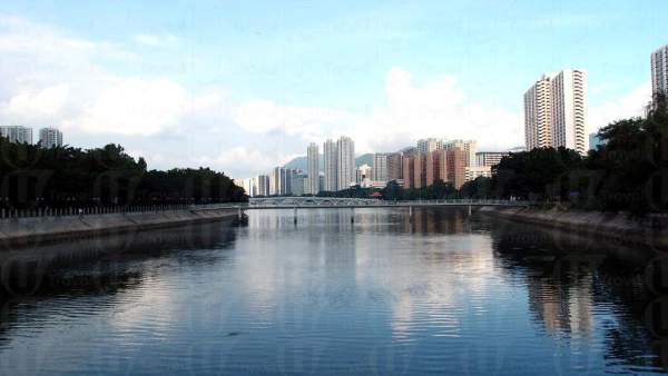 沙田公園與城門河（資料圖片）