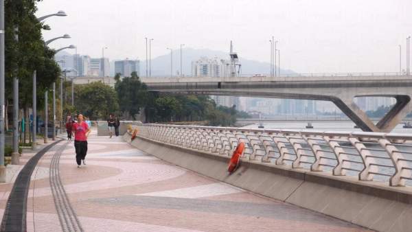 沙田公園與城門河（資料圖片）