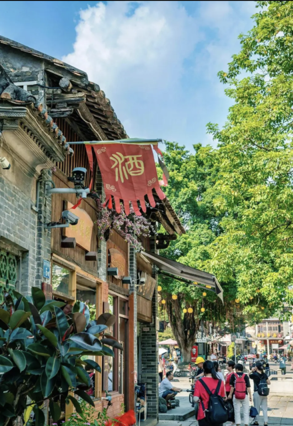 沙灣古鎮。圖片來源：小紅書@广州有莱科技