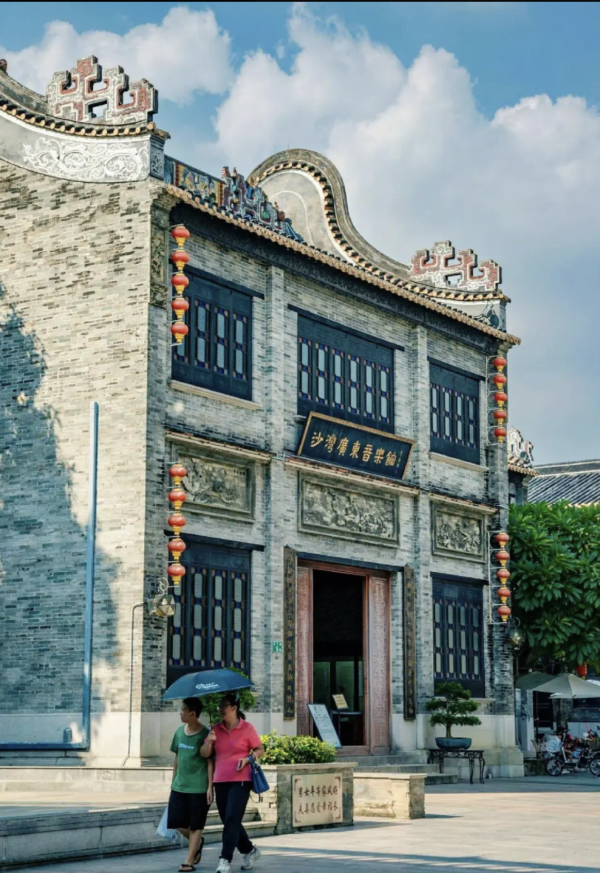 沙灣古鎮。圖片來源：小紅書@广州有莱科技