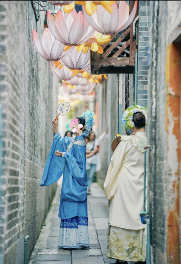 沙灣古鎮。圖片來源：小紅書@广州有莱科技