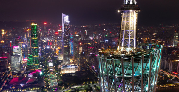 廣州塔。圖片來源：廣州塔官網