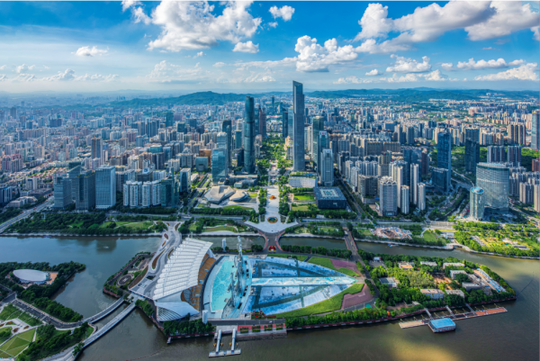 廣州塔。圖片來源：廣州塔官網