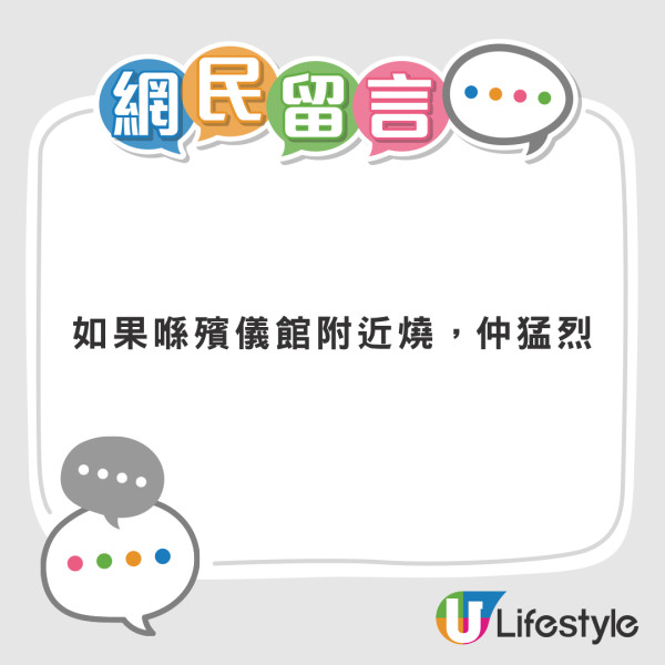 旺角鬼節燒街衣火勢誇張 飄起滾滾白煙 網民熱議：以為火燭