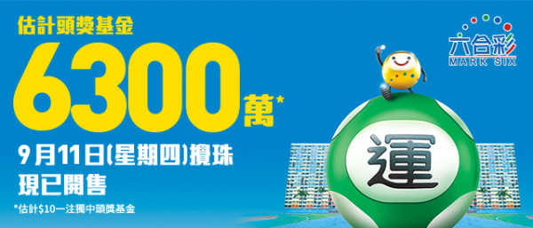 $6300萬六合彩周四攪珠！港男成功預測4個頭獎號碼 料下期開呢幾個！十大幸運投注站上半年僅2區出幸運兒？