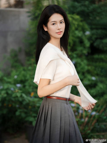 圖片來源：微博@劉蒔Crystal