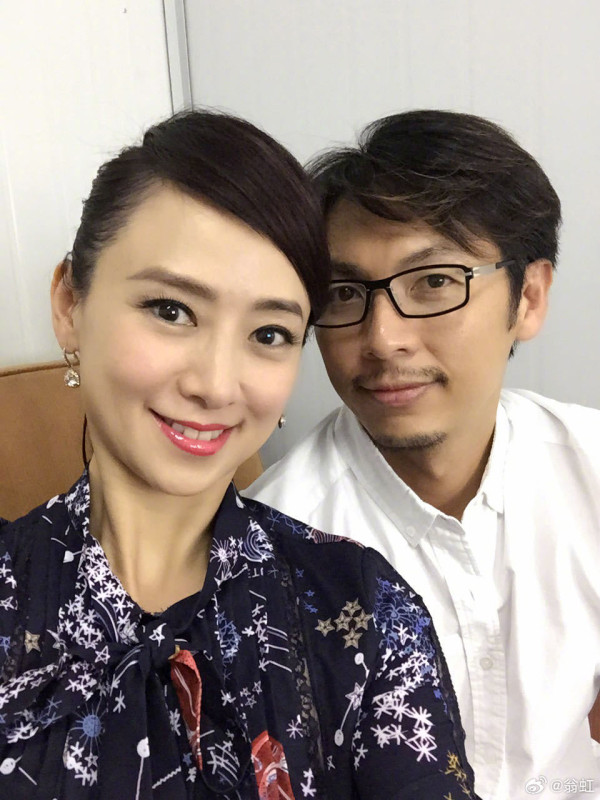 圖片來源：微博@翁虹