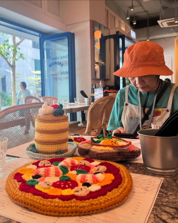【香港打卡位】港島區驚見超可愛針織食物 Pizza＋珍珠奶茶＋壽司 即睇地址及詳情！
