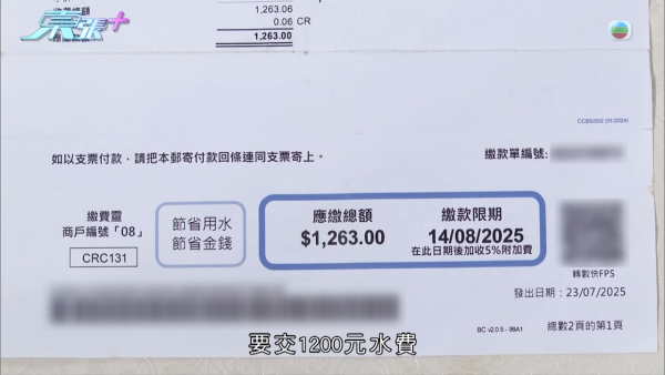 屯門獨居港男水費暴增至過千元！追查驚揭水管有古怪 疑村屋鄰居藏一物偷水？