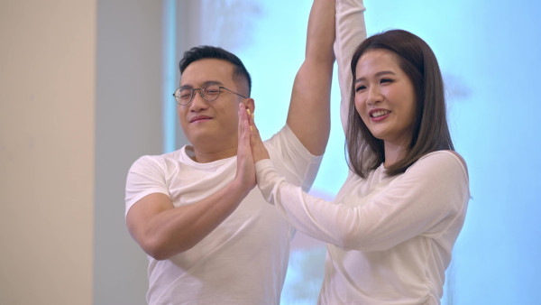 女神配對計劃｜梁敏巧與Matt「M&M緣份」哭成淚人 親揭神奇緣份由鄰居變命中注定