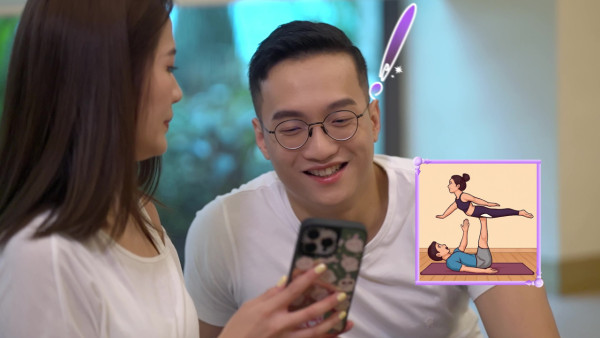 女神配對計劃｜梁敏巧與Matt「M&M緣份」哭成淚人 親揭神奇緣份由鄰居變命中注定