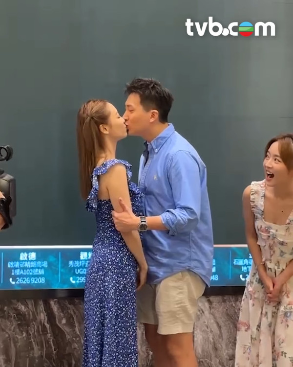 女神配對計劃｜葉蒨文GM場外繼續錫錫影片流出 啄木鳥式瘋狂錫上癮惹全場起哄