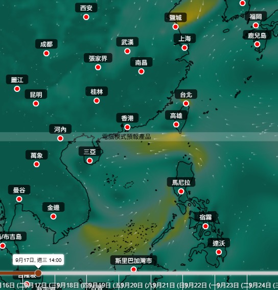 打風未？天文台警告「雙旋共舞」一周一隻！第3個風暴接力生成！ 附3大AI路徑預測
