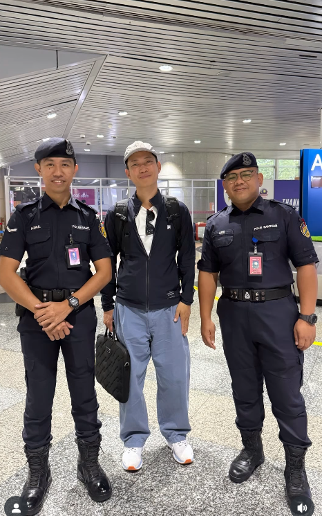 前TVB男星被警員機場閘口守候 一落機嚇親：以為自己變國際通緝犯 