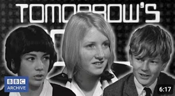 BBC節目影片瘋傳1966年兒童神預測！驚人命中2025年AI失業潮、氣候災難