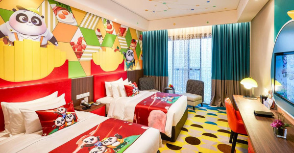 長隆熊貓酒店。圖片來源：Kkday