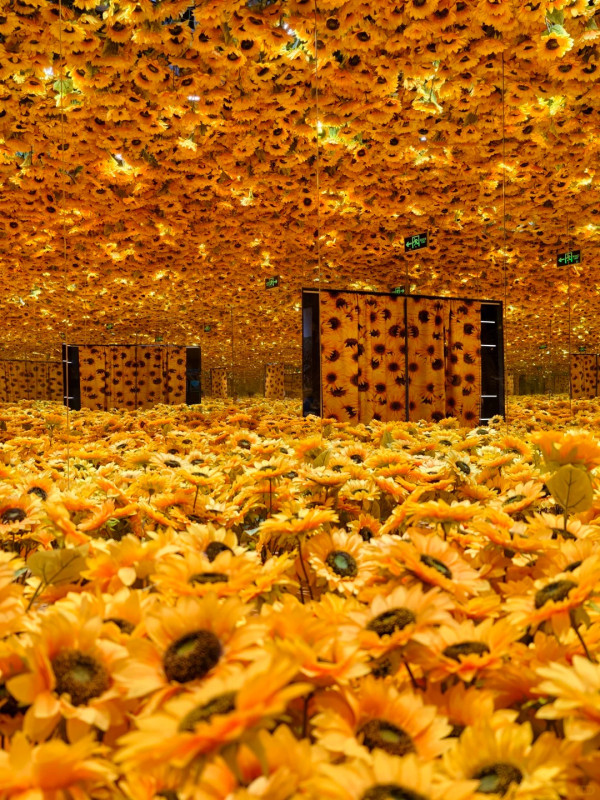 深圳東門沉浸式藝術展「再現大師」（圖片︰小紅書）