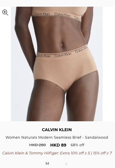 Calvin Klein開倉勁減3折！人氣內褲/皇牌Sports Bra最平$64入手！Jennie同款帽都有