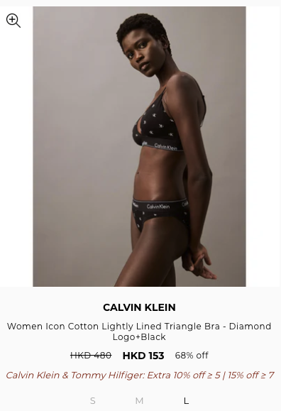 Calvin Klein開倉勁減3折！人氣內褲/皇牌Sports Bra最平$64入手！Jennie同款帽都有