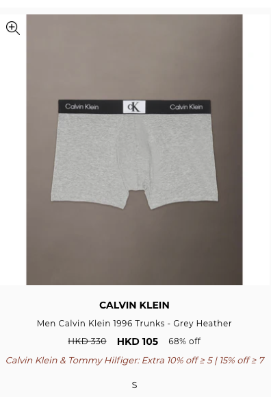 Calvin Klein開倉勁減3折！人氣內褲/皇牌Sports Bra最平$64入手！Jennie同款帽都有