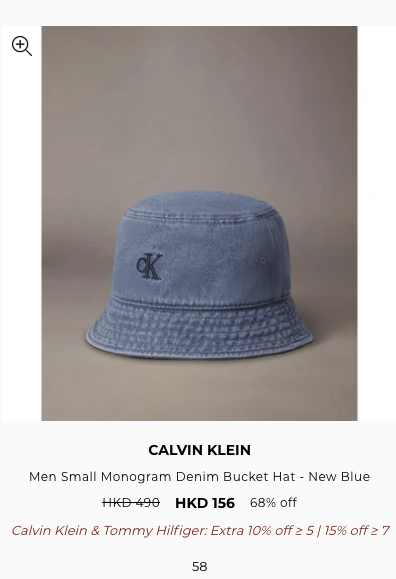 Calvin Klein開倉勁減3折！人氣內褲/皇牌Sports Bra最平$64入手！Jennie同款帽都有