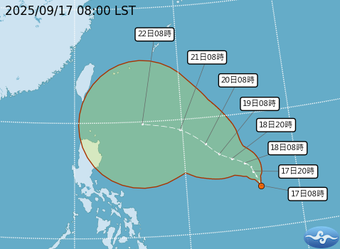 打風｜巨型颱風下周9.24恐登陸香港！天文台AI預測打到正！港人熱議準時返工