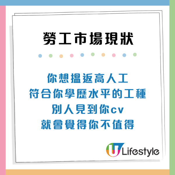 大學學歷淪為廢紙？港人畢業2年月薪1萬都冇！網民苦訴香港4大現狀極難生存