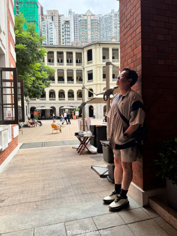 譚詠麟75歲生日精神爽利（圖片來源：微博@譚詠麟AlanTam）