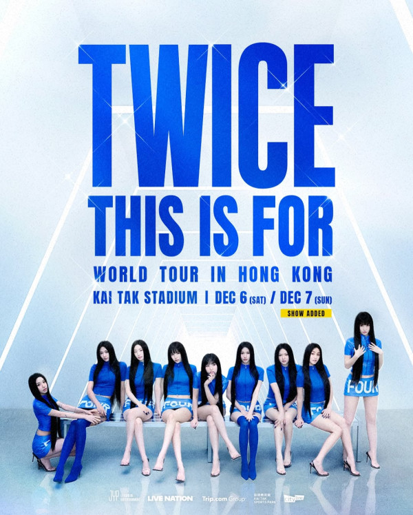 TWICE香港演唱會2025︱加開1場！12月啟德主場館連開2場！票價／開售日期／座位表（不斷更新）