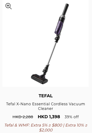 Tefal x WMF廚具開倉低至3折！不沾鑊/鍋具/廚房用品$64起！氣炸鍋都有減價