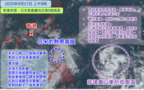 打風｜颱風米娜、超強颱風樺加沙一連兩周接近香港！天文台評估掛8號風球因素