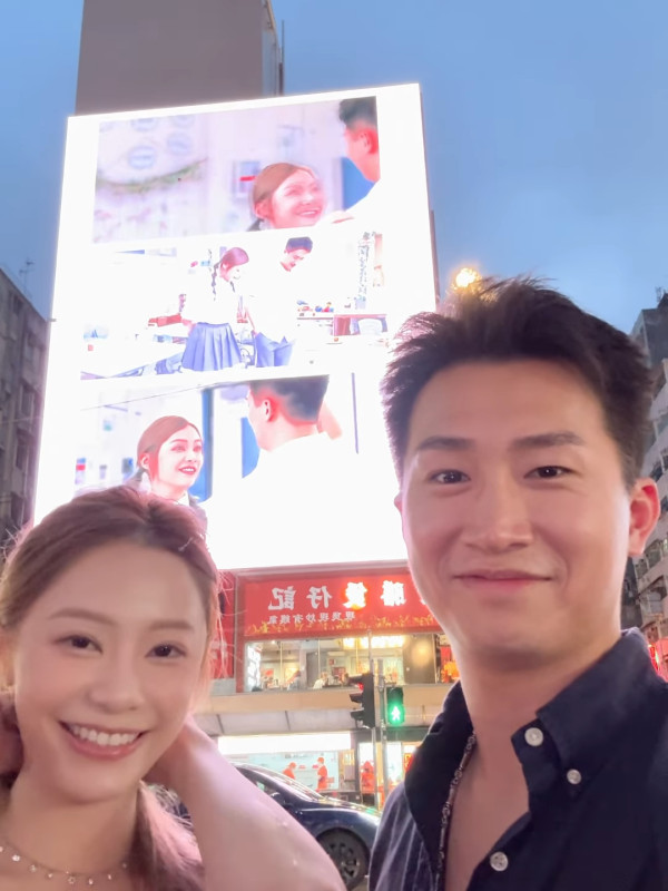 葉蒨文GM旺角拍拖放閃愛到旁若無人 熱戀期恩愛舉動閃盲網民超激動：原地結婚！