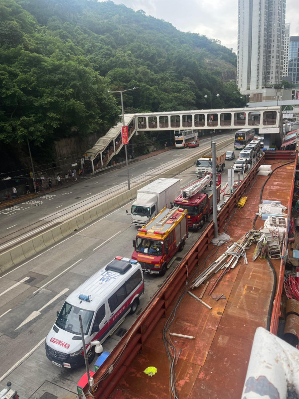 鰂魚涌濱海街發現懷疑戰時炸彈 地盤工人及商舖共300人自行疏散
