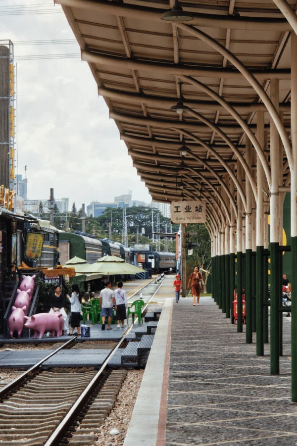 羅湖清水河鐵路公園。（圖片：小紅書）
