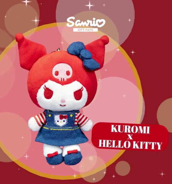 Kuromi怪異影院驚慄登場朗豪坊！3米高Kuromi/玻璃彩繪發光傘