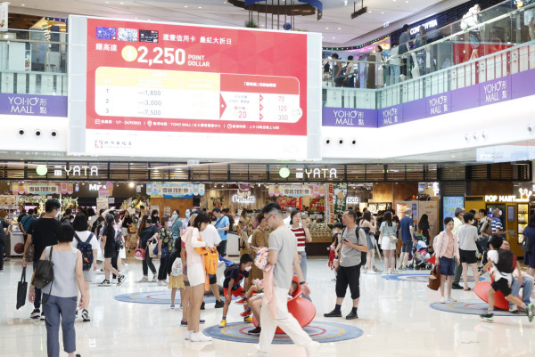 元朗YOHO MALL逾30間新品牌進駐！開業10年感謝祭 大派1萬份禮物/現金券