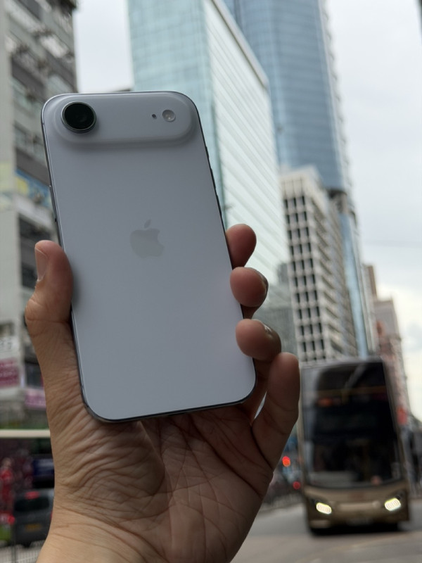 實試｜iPhone Air上手玩「Pro級」效能+超薄設計 行政人員OL最啱