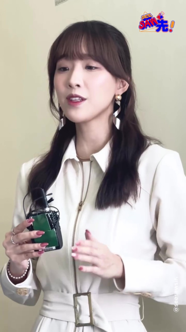聲秀｜甄敏芳Jenny白色貼身高衩裙晒弗到漏身形 自揭「唱完個心即刻唔跳」嚇窒全場