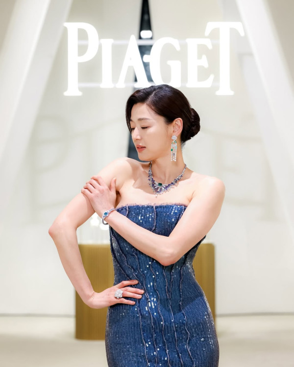全智賢新劇《暴風圈》引發辱華風波（圖片來源：IG@piaget）