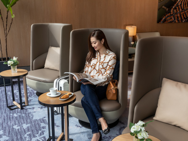 環亞機場貴賓室。圖片來源：環亞機場貴賓室官網