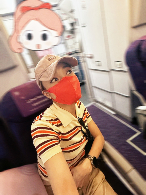 颱風樺加沙｜容祖兒打風趕飛機遇意外錯過航班 靠一招成功起飛仍心有餘悸：嚇到胃痛