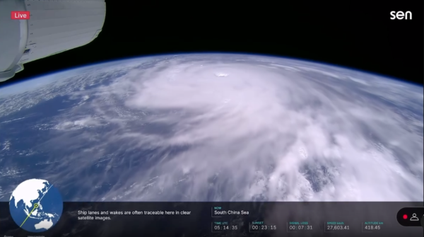 留家避風必睇 NASA 直播樺加沙畫面震撼 網民：猶如末日電影場面【附NASA直播連結】