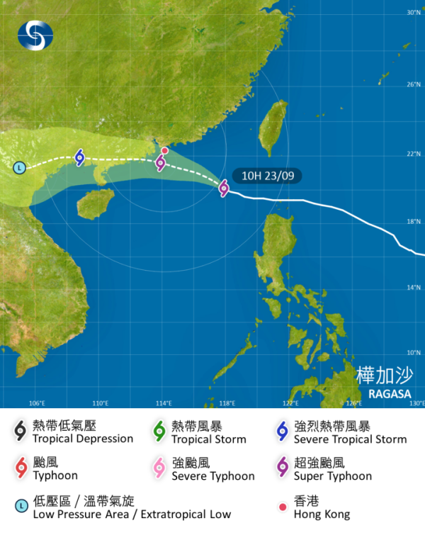 颱風樺加沙｜澳門內港水位高度錄得逾1.3米 部份地區暫停供電 料風力將達12級颶風或以上 
