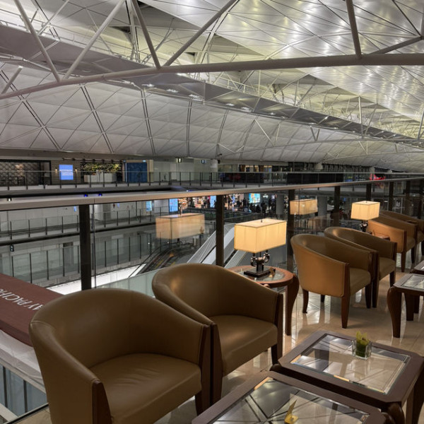 阿聯酋航空貴賓室。圖片來源：Trip.com