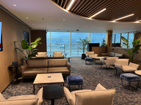 大通銀行藍寶石貴賓室。圖片來源：美國運通官網