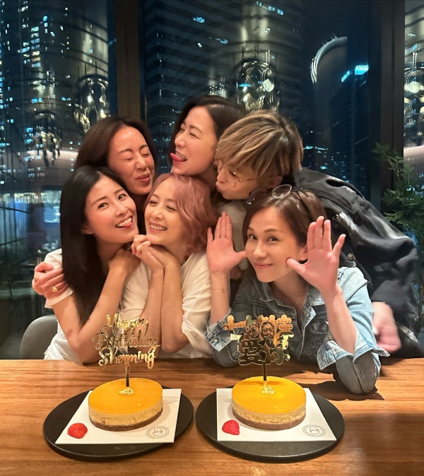 文頌嫻終於合體佘詩曼「七魔女」慶祝生日 閨蜜團再有一人缺席5字揭真實關係