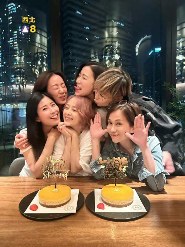文頌嫻終於合體佘詩曼「七魔女」慶祝生日 閨蜜團再有一人缺席5字揭真實關係